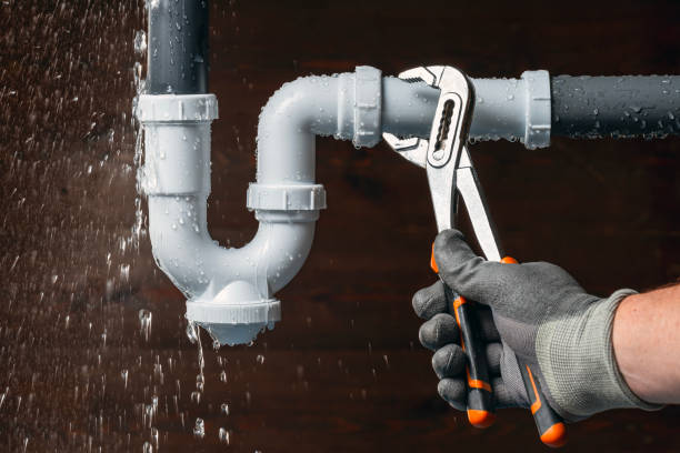 Professional Emergency Plumber technician working in Westbrook, ME
